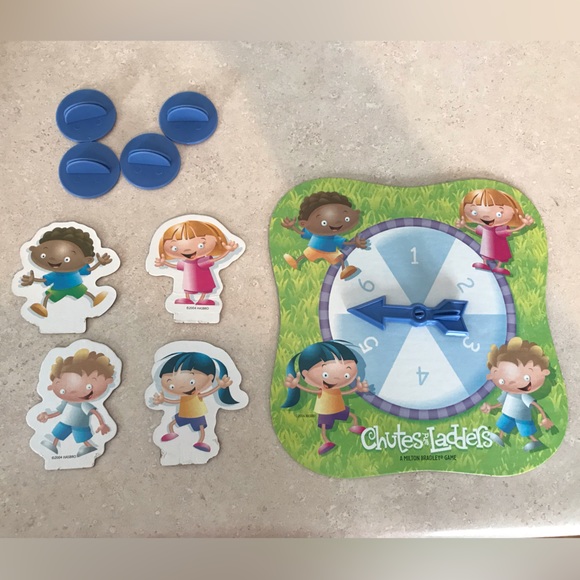 Vintage 2004 Chutes and Ladders Hasbro Milton Bradley Children’s Board Game - Picture 3 of 6